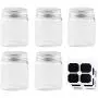 Bouteilles en verre transparentes Juvale Mini 5 pièces avec étiquettes, petits contenants transparents pour artistes, cadeaux de fête, décoration de mariage, 1,7 oz. Bouteilles en verre transparentes Juvale Mini 5 pièces avec étiquettes, petits contenants transparents pour artistes, cadeaux de fête, décoration de mariage, 1,7 oz.