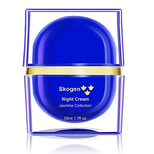Crème Notte Premium Skogen Collection Jasmin Anti-Âge & Rides, Favorise le Renouvellement Sain de la Peau, 50 ml Crème Notte Premium Skogen Collection Jasmin Anti-Âge & Rides, Favorise le Renouvellement Sain de la Peau, 50 ml