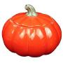 FUYU Pumpkin Ceramic Seal Cans Food Storage Jar Snack Cans with Lid