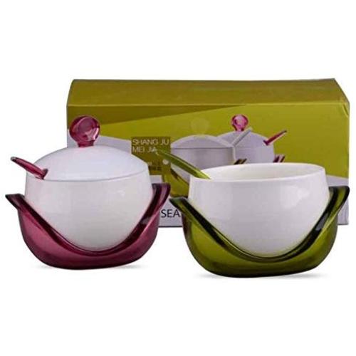 Spice jars,Ceramic canisters Spice storage Ceramic coffee canister Spice containers Ceramic container with lid Spice organizer-A
