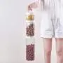 Xdodnev 1 Pcs Kitchen Transparent Food Storage Container with Lids Sealing Pot Cereal Grain Bean Rice Sealed Plastic Milk Powder Jar Xdodnev 1 Pcs Kitchen Transparent Food Storage Container with Lids Sealing Pot Cereal Grain Bean Rice Sealed Plastic Milk Powder Jar