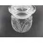 Handgefertigter IncisoArt Vibe-Speicherglasbehälter, Sandblasiert (Sandgestrahlt) mit feiner Lasergravur, USA-Hergestellt, Maßhaltig (12,25 oz / 362 ml), mit Schilfdesign.