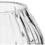 Crystaljulia Bonboniere with Porcelain Lid, Lead Crystal, Transparent, 13.5 cm
