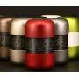 YChoice Color Bright Portable Round Tea Cans Paper Cans Tea Storage Jar Tea Cans(Blue)