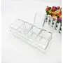 Drenky Seasoning Box 4 Piece Acrylic Seasoning Box with Spoons, Storage Container Condiment Jars Drenky Seasoning Box 4 Piece Acrylic Seasoning Box with Spoons, Storage Container Condiment Jars