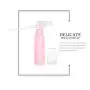10 Pièces Flacons Plastiques Remplissables de 30ml/1 Oz avec Bouchon Pompe Blanc pour Cosmétiques, Pot, Doseur, Récipient, Idéal pour Nettoyants, Maquillage, Huile Essentielle, Lotion, Liquides (Couleurs Assorties)