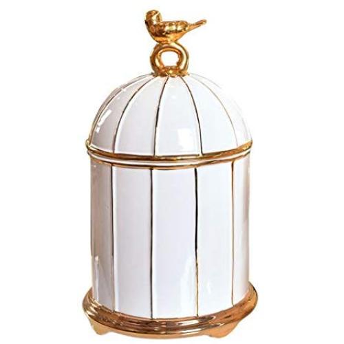 Cookie Jar Ceramic with Lids Airtight, Pottery Food Storage Containers Bpa Free Large for Kitchen Pantry Canisters Bulk Candy Store, 2L/2.5L (Size : 2.5L)