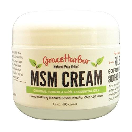 MSM Cream, Original Formula, 1.8-oz jar