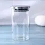 Glasbehälter von UPKOCH, transparente, luftdichte Lebensmittel-Aufbewahrungsbox, Deckel, für Küche (175 ml)