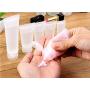 24PCS Refillable Empty Plastic Cosmetic Soft Tube Translucent Lotions Tube Shampoo Toothpate Bottles Facial Clean Jars Makeup Sample Packing Vials Hand Cream Container with Flip Cap (50ML/1.7OZ)