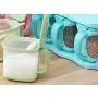 Daliuing Household Storage Containers Spice Jars Kitchenware Sugar Bowl Salt Pot Sugar Container with Lid and Serving Spoons Condiment Jars 9.6cmx7.4cmx11cm Green Daliuing Household Storage Containers Spice Jars Kitchenware Sugar Bowl Salt Pot Sugar Container with Lid and Serving Spoons Condiment Jars 9.6cmx7.4cmx11cm Green
