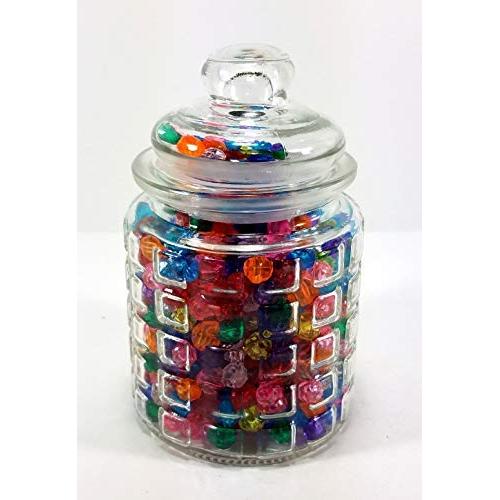 Backwoods Lighting LLC Candy Jar 8oz with Airtight Lid Collectible Decorative Canister 0103-2