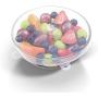 Silicone Stretch Lids, 6 Pack Various Sizes Reusable Silicone Food Covers, Durable Expandable Lids to Keep Food Fresh, for Container, Bowl, Can and Drinking Glass with Expire Date Tracker