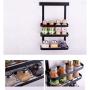 Kitchen shelf Kitchen Racks, Chopping Block, Knife Holder, Seasoning Rack, Jar, Storage Rack, Wall Chopsticks, Picking Rack, Drain Rack cabinet organizer