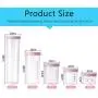 Convenient cover sealing cans food storage tanks plastic thick storage bottle storage boxes kitchen tools Home Organization Jars,Random Color,500ml Convenient cover sealing cans food storage tanks plastic thick storage bottle storage boxes kitchen tools Home Organization Jars,Random Color,500ml