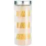 Glas Lebensmittelbehälter - Luftdichter Lebensmittelbehälter für Küche, Marmeladenglas, Cruet-Behälter, Tanks - 4er Set, Frostiert
