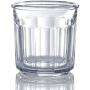 Arc International Luminarc Working Storage Jar/Dof Glass with White Lid, 14-Ounce, Set of 4 (New improved packaging)