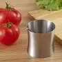 Decdeal Condiment Pots Stainless Steel Seasoning Cans Kitchen Pepper Salt Storage Jar Sugar Bowl with Lid and Spoon Decdeal Condiment Pots Stainless Steel Seasoning Cans Kitchen Pepper Salt Storage Jar Sugar Bowl with Lid and Spoon