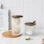 Bouteilles de conservation alimentaire en verre, bocaux scellés avec couvercle, grands contenants, étuis en caoutchouc, boîtes de stockage pour céréales, bonbons, thé, haricots, etc. Bouteilles de conservation alimentaire en verre, bocaux scellés avec couvercle, grands contenants, étuis en caoutchouc, boîtes de stockage pour céréales, bonbons, thé, haricots, etc.