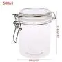 Best Quality 500ml Round Clip Storage Jar With Airtight Seal Lid Container Tableware, Airtight Food Container - Canister Rubber Gasket, Small Airtight Container, Rubber Storage Jar Seal Best Quality 500ml Round Clip Storage Jar With Airtight Seal Lid Container Tableware, Airtight Food Container - Canister Rubber Gasket, Small Airtight Container, Rubber Storage Jar Seal