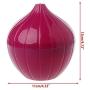 Garlic Storage - Onion Garlic Container Food Holder Unique Bulb Shaped Fresh Storage Saver Kitchen