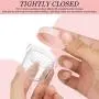 20 Pieces Round Pot Jars Plastic Cosmetic Containers Set with Lid for Liquid Creams Sample, 20 ml/ 0.7 oz (Pink Lid) 20 Pieces Round Pot Jars Plastic Cosmetic Containers Set with Lid for Liquid Creams Sample, 20 ml/ 0.7 oz (Pink Lid)