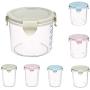 Cold Rain Buckle PP Sealed Food Container Transparent Cereal Round Storage Jar Holders Kitchen Clear Seasoning Containers New,NO.5