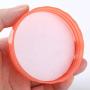 CHICTRY 4Pcs Mason Jar Lids Leakproof Plastic Storage Caps Replacement with Handle for Canning Ball Drinking Jars Assorted Color One Size