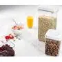 Ensemble de contenants hermétiques BREVER 5 pièces pour aliments – Céréales, Farine, Sucre, Pâtes, Riz – 100% BPA FREE, Garantie 5 ans Ensemble de contenants hermétiques BREVER 5 pièces pour aliments – Céréales, Farine, Sucre, Pâtes, Riz – 100% BPA FREE, Garantie 5 ans