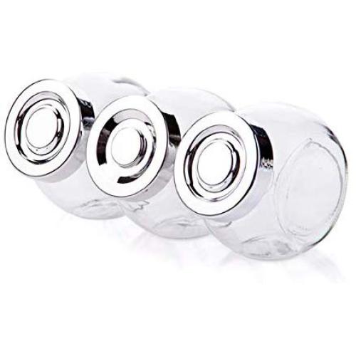 TELLW Kitchen with lid sealed cans snack dried fruit storage bottle storage Jar Jar clear glass bottle storage tank