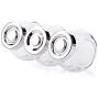 TELLW Kitchen with lid sealed cans snack dried fruit storage bottle storage Jar Jar clear glass bottle storage tank