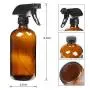 Bouteille Vaporisateur en Verre 9 Pièces 473 ml, Bouteille Vapeur Ambrée Reutilisable pour Huiles Essentielles, Produits de Nettoyage, Vaporisateur d'Aromathérapie Bouteille Vaporisateur en Verre 9 Pièces 473 ml, Bouteille Vapeur Ambrée Reutilisable pour Huiles Essentielles, Produits de Nettoyage, Vaporisateur d'Aromathérapie