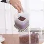 YTF-Plastic storage tank, food storage box with lid, kitchen cereal storage box