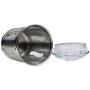 Stainless Steel Window Airtight Kitchen Coffee Canister Container Storage Holder