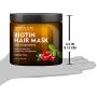 Biotin Hair Mask for Dry Damaged Hair with Lingonberry by Majestic Pure - Deep Conditioning Hair Treatment, Nourishing, and Strengthening, Sulfate Free, 16 fl oz