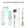 CHUHUAYUAN Travel Bottles Set 6 Pack, TSA Approved Leak Proof Travel Size Bottle BPA Free Refillable Plastic Clear Empty Containers for Toiletries or Makeup Liquid CHUHUAYUAN Travel Bottles Set 6 Pack, TSA Approved Leak Proof Travel Size Bottle BPA Free Refillable Plastic Clear Empty Containers for Toiletries or Makeup Liquid