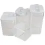 vinmax Kitchen Canister Set 4 packs Bottles for Coffee/Tea/Milk Powder/Spice Vacuum Storage Tank Jars vinmax Kitchen Canister Set 4 packs Bottles for Coffee/Tea/Milk Powder/Spice Vacuum Storage Tank Jars