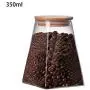Geschlossener Küchen-Lebensmitteltank für Tee, Kaffee, Süßigkeiten, Cerealien, Kekse, Gewürze, 350ml Jarra