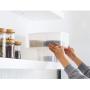 Large-capacity plastic sealed box, compartmentalized crisper box, with lid fruit box, multigrain grain kitchen storage box