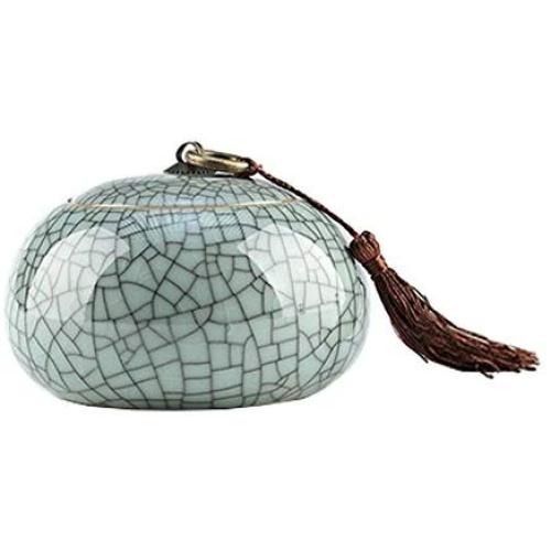 Kylin Express Creative Glass Jar Sugar/Jam/Snack Pot Tea Coffee Storage Jar,D