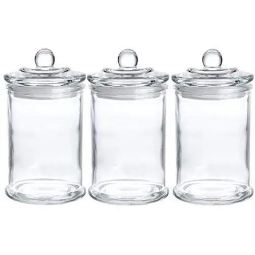 3 Stück Glas Apothekergläser (3 x 23 oz) – D3,5