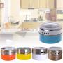 RingBuu Seasoning Jar - 1pc, Stainless Steel Seasoning Spice Storage Jar Tins Container with Clear Shaker Lids Kitchen Gadgets Tool