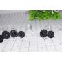 XINGZI 20PCS 15ml 0.5oz Empty Clear Plastic Bottle With Black Flip Cap Travel Sample Containers Vial Jars For Emollient Water Shower Gel Face Cream Emulsion