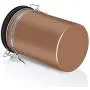 Coffre de rangement en acier inoxydable à fermeture hermétique pour café, thé, boîte de rangement pour poudre de café, conserve de thé, outil noir. Coffre de rangement en acier inoxydable à fermeture hermétique pour café, thé, boîte de rangement pour poudre de café, conserve de thé, outil noir.