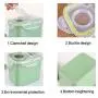 Square Plastic Sealed Canister,Kitchen Storage Box Food Melon Seed Nuts Cans Grain Sealed Jars for Food Storage,Pink Square Plastic Sealed Canister,Kitchen Storage Box Food Melon Seed Nuts Cans Grain Sealed Jars for Food Storage,Pink
