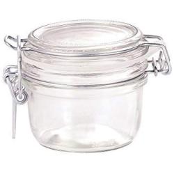 Bormioli Rocco Fido Preserving Jar 125ml Round Glass Dessert Glass Appetiser Glass Preserving Glass Storage Jars