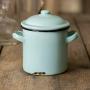 Rabinyod Bulan Farm House Country Style Small Metal Canister Storage Decorative Container with lid