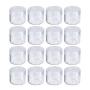 Aenoyo 50PCS Plastic Cosmetic Sample Empty Container, Tiny Makeup Sample Container, Cosmetic Jars, Makeup Plastic Jars for Travel, Sample, Small Crafts Storage (20g, Clear)