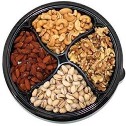 Bardes 4 Cell 8" 32 oz Round Container is Great for Olives Assortments, Cheese and Crackers, Fruits, Vegetables, and More!