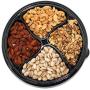 Bardes 4 Cell 8" 32 oz Round Container is Great for Olives Assortments, Cheese and Crackers, Fruits, Vegetables, and More!